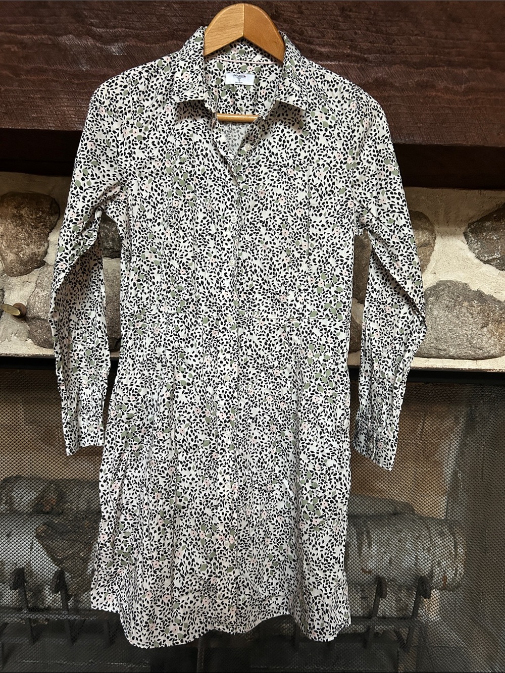 Untuckit shirt dress